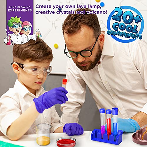 Science Kit for Kids - 21 Experiments Science Set, Great Gifts for 6, 7, 8 , 9+ Year Old Girls and Boys